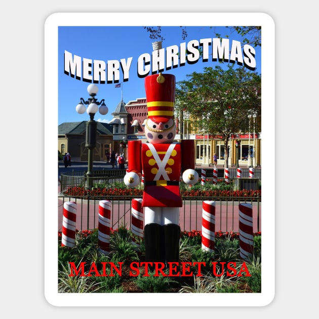 Custom toy soldier Christmas card Sticker by dltphoto